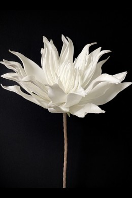 47"H x 11.5"W WHITE FOAM FLOWER [FF2420]